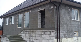 Фасад из газобетона для дома в Сосновоборске - Строй-Ссб, качественная отделка от 2104 руб.