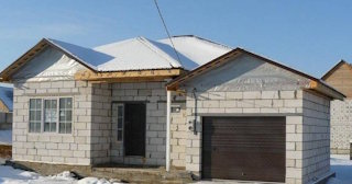 Одноэтажные дома из пеноблоков под ключ в Сосновоборске - от 136747 рублей